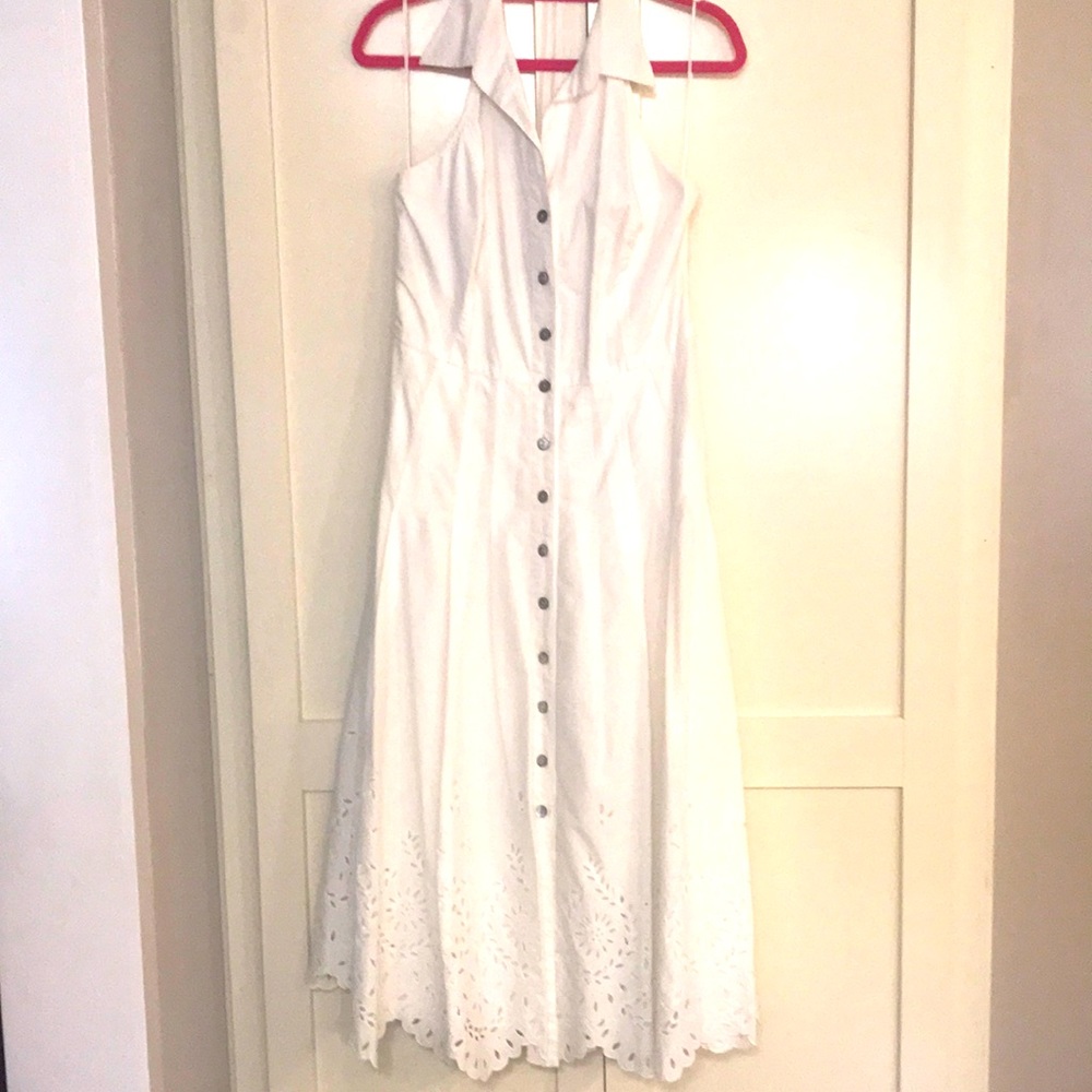 Jones New York summer Cotten eyelet dress